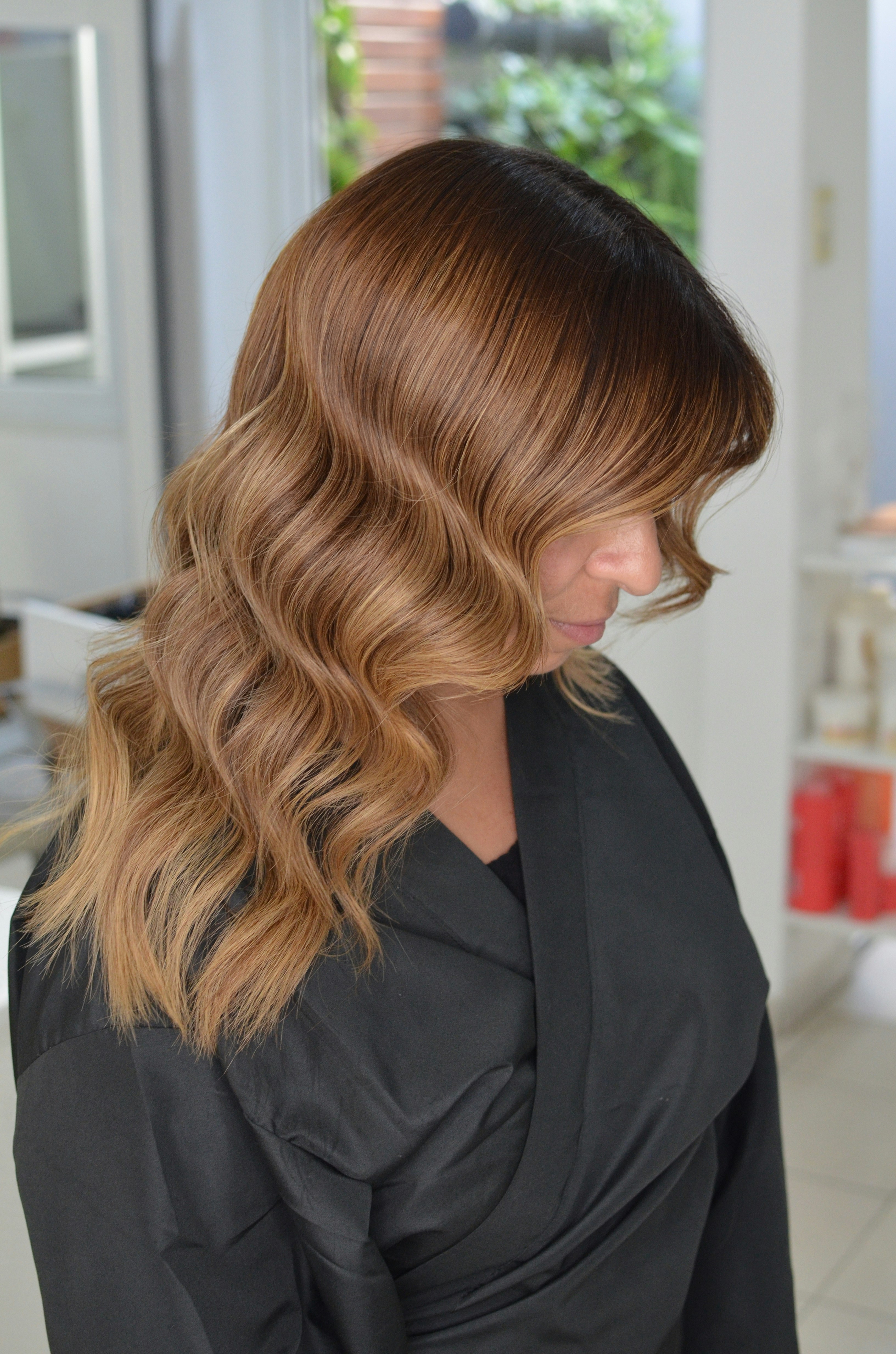 Soft Waves mit Balayage